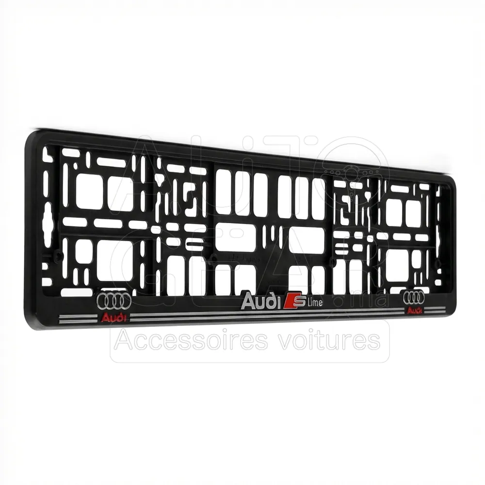 Support de Plaque d'Immatriculation 3D Audi S-Line