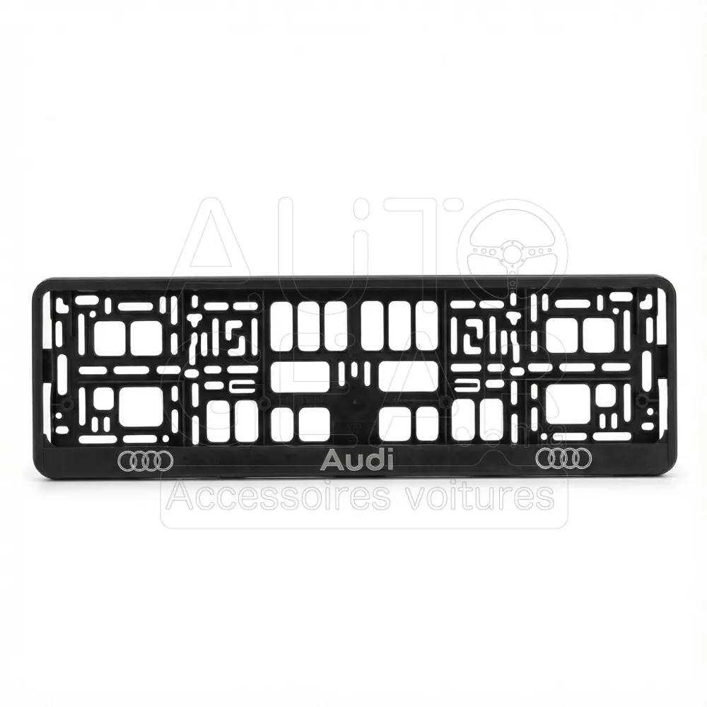Support de Plaque d'Immatriculation 3D Audi vue 4