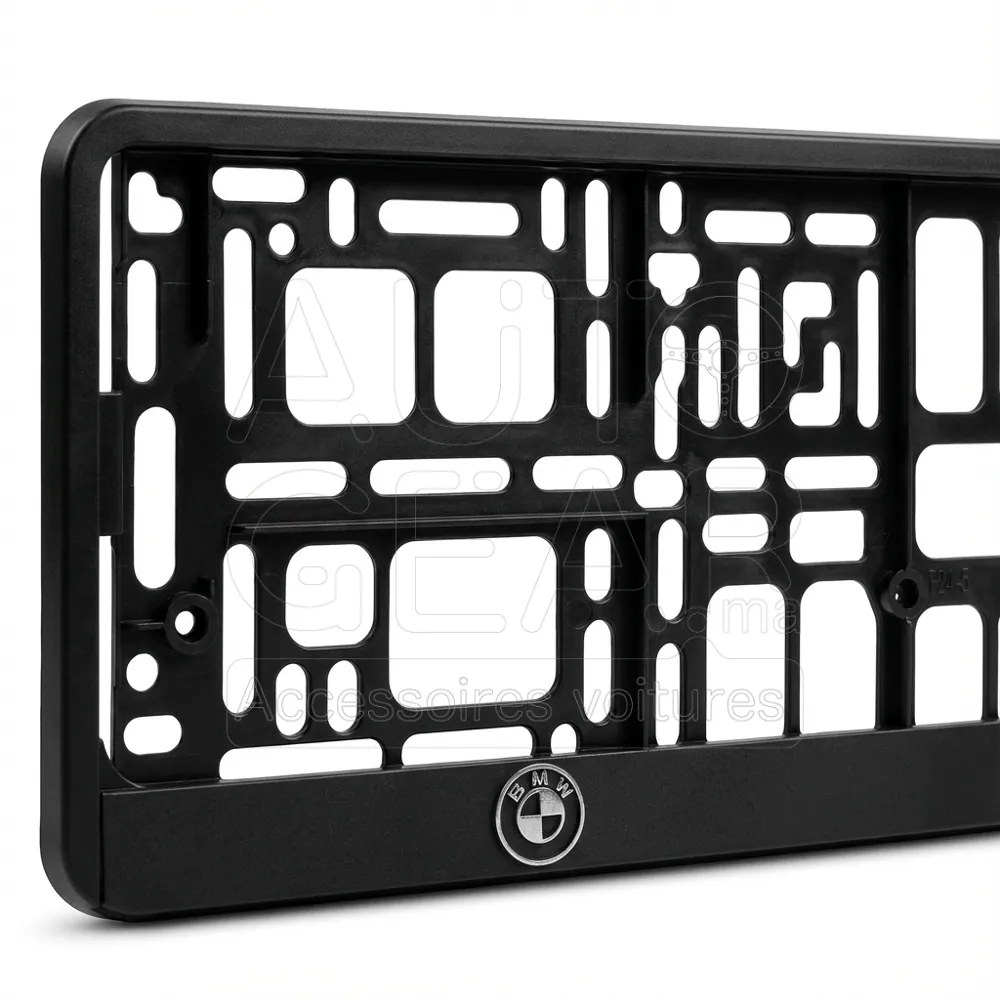 Support de Plaque d'Immatriculation 3D BMW vue 3