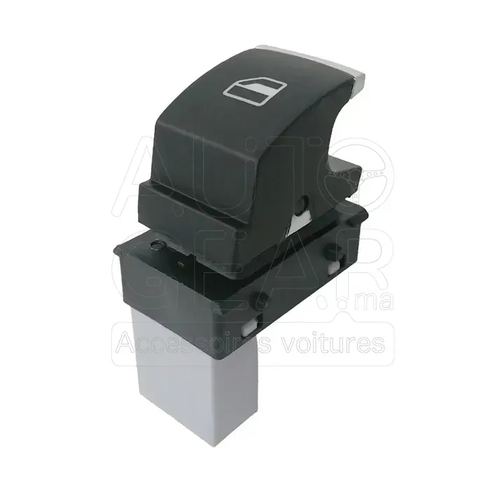Bouton Lève-Vitre Chromé Volkswagen Golf 5 vue 4