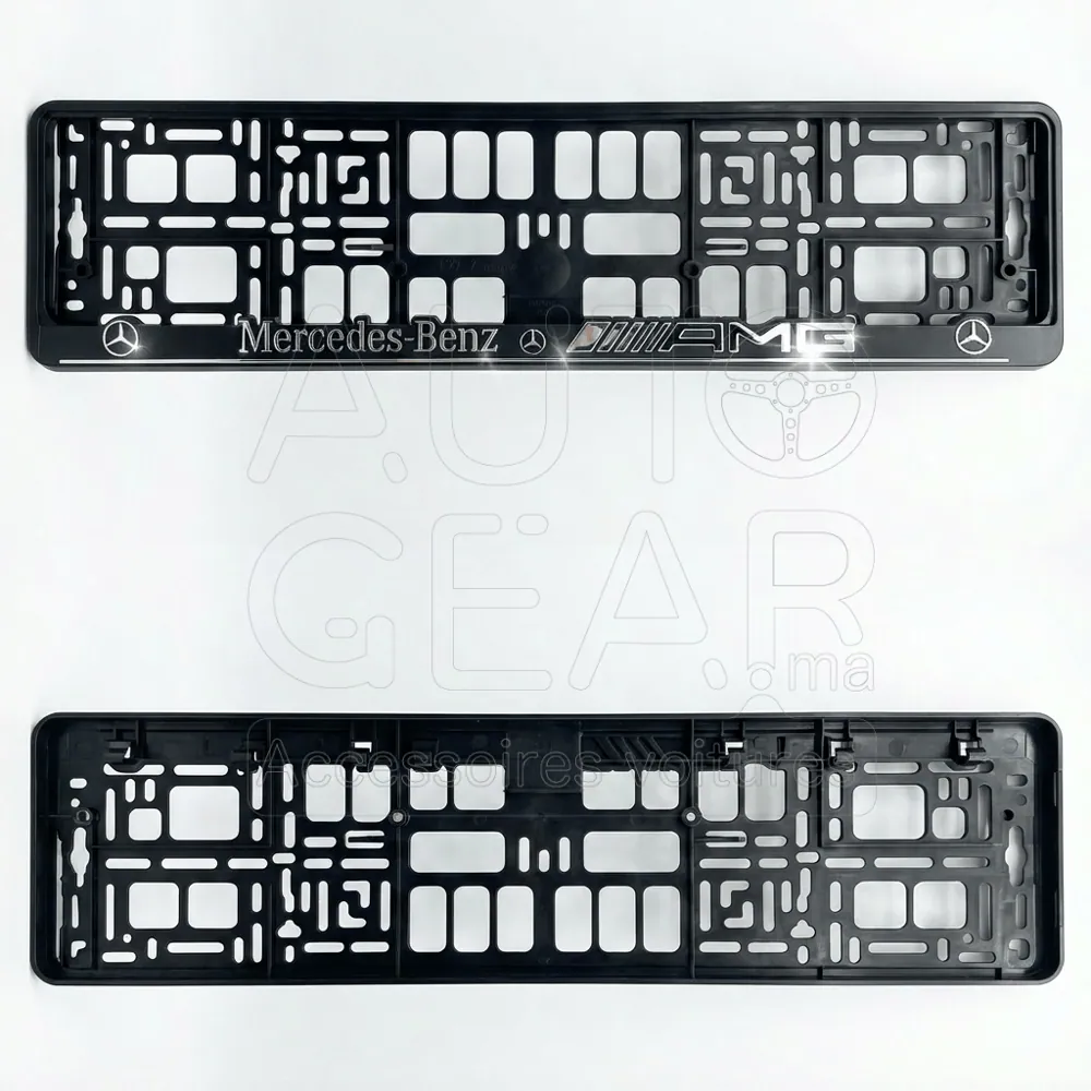 Support de Plaque d'Immatriculation 3D Mercedes-Benz AMG vue 3