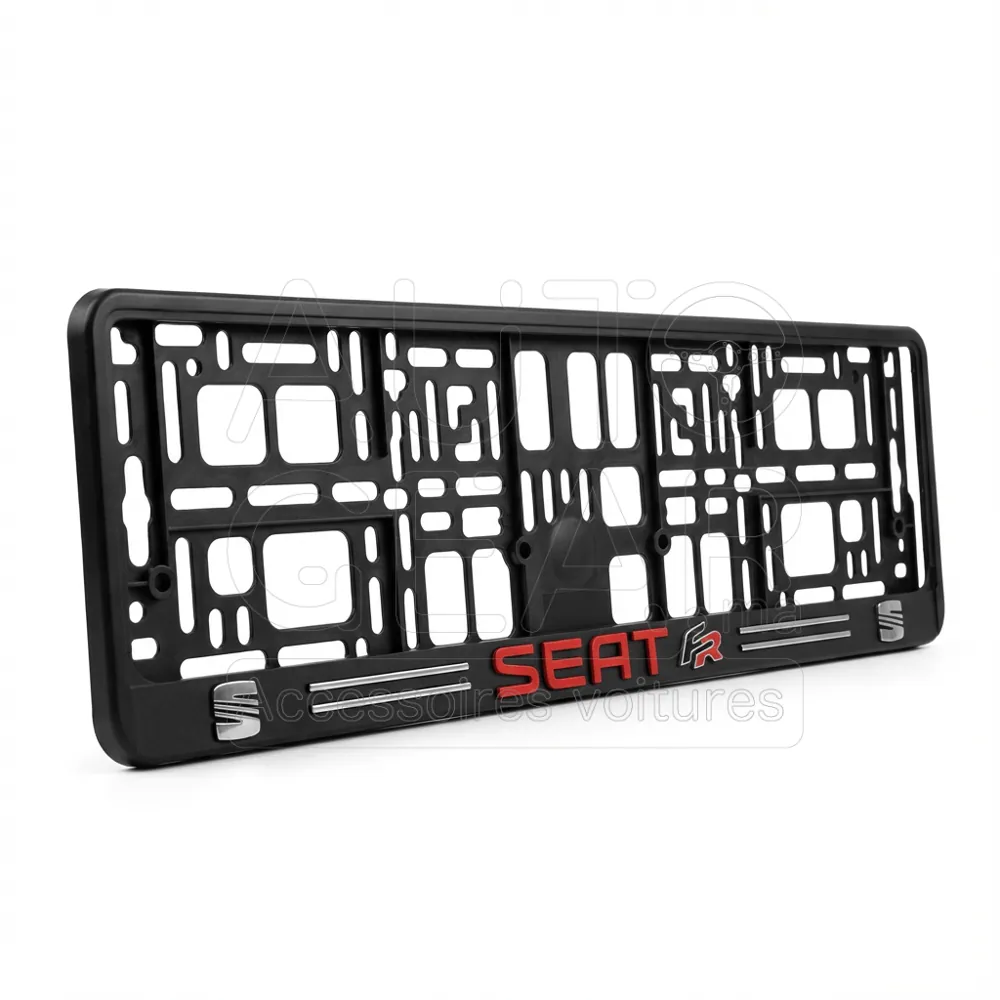 Support de Plaque d'Immatriculation 3D Seat FR