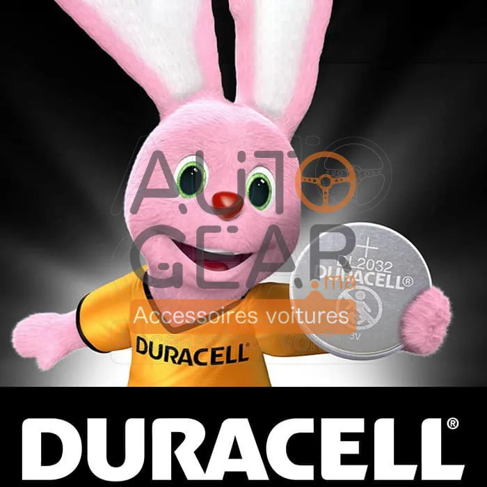 Lot de 5 Piles Bouton Lithium Duracell CR2032 / DL2032 3V vue 2
