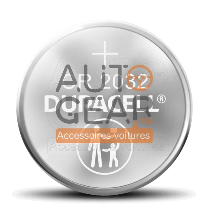 Lot de 5 Piles Bouton Lithium Duracell CR2032 / DL2032 3V vue 3
