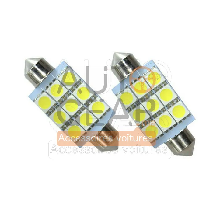 2 Ampoules Navette LED 41mm C10W