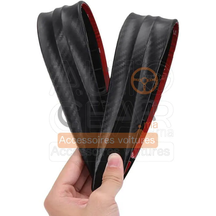 Bandes Autocollantes de Protection Pare-Choc Fibre de Carbone (2 Pcs) vue 4