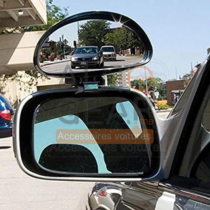 2 Miroirs d'Angle Mort Auxiliaires pour Voiture