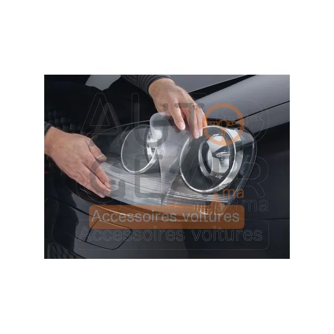 Film Adhésif Transparent de Protection pour Phares
