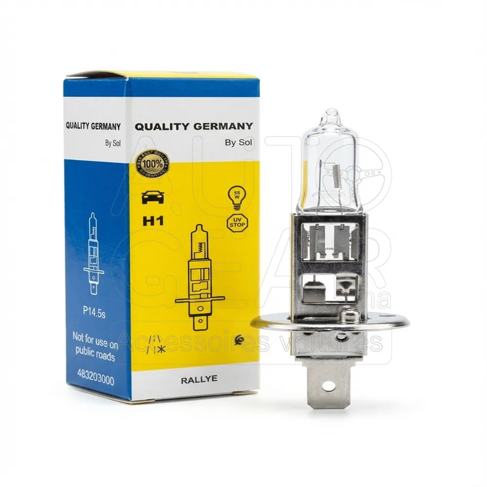 Ampoule H1 55W RALLYE Qualité Allemande