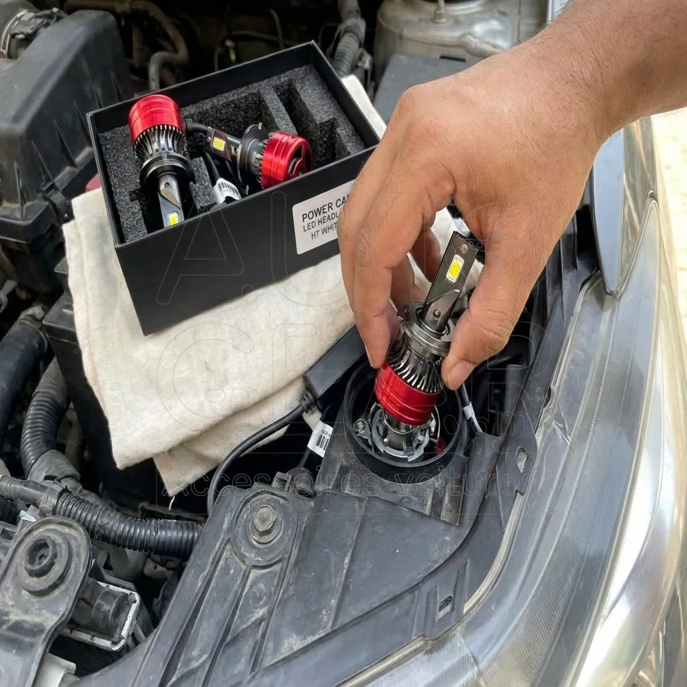 Ampoules LED TURBOLED POWER CAR pour Phares vue 2