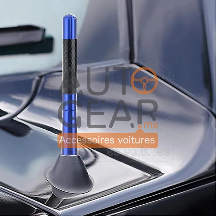 Antenne Courte Fibre de Carbone Universelle 12 cm vue 2