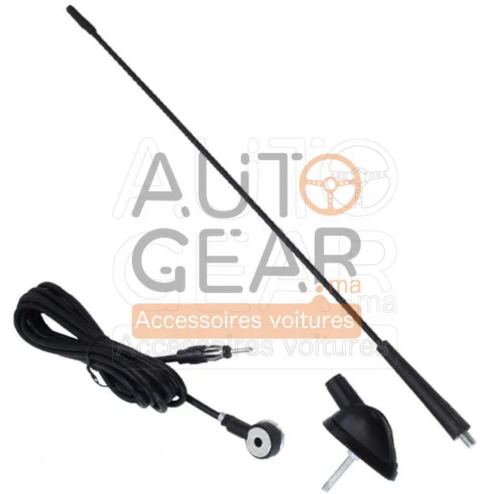 Antenne de toit universelle 75 cm pour voiture vue 2