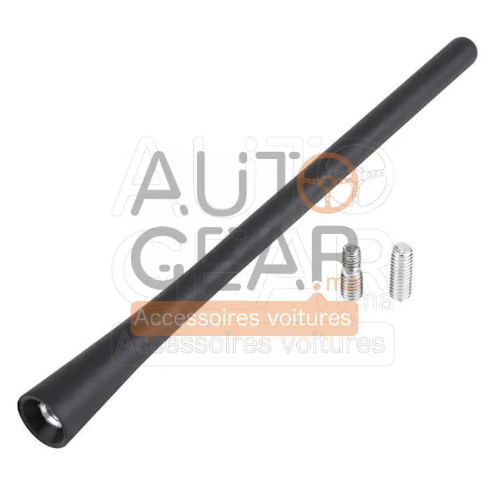 Antenne de toit courte universelle avec 2 vis vue 2