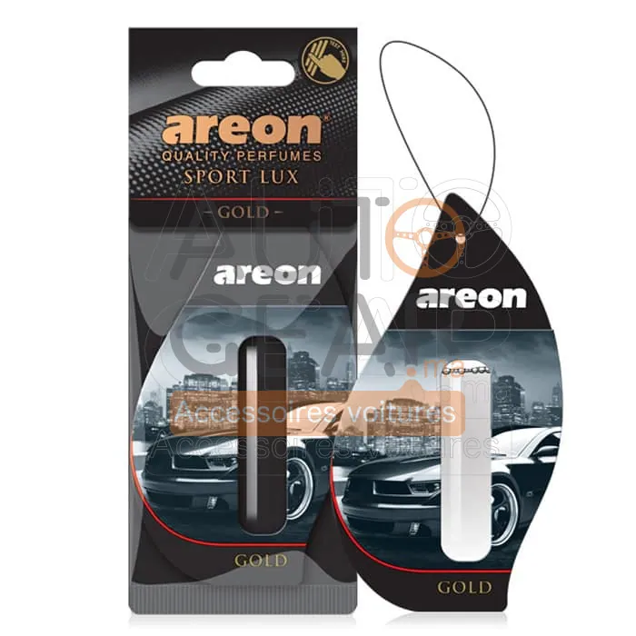 Désodorisant Voiture Areon Sport Lux Liquide Gold 5ml
