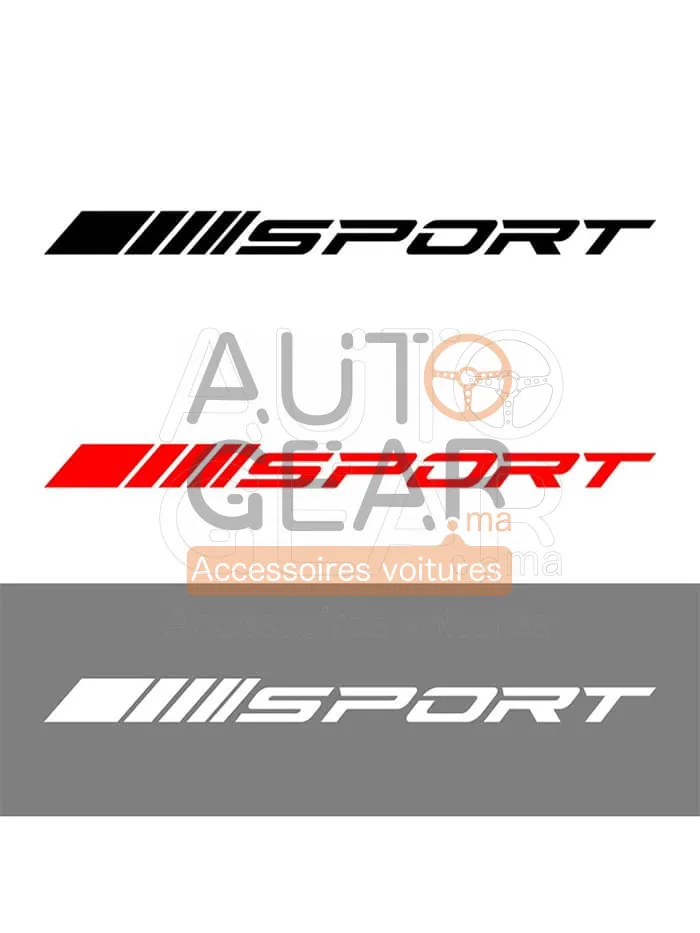 Autocollants adhésifs jantes Sport pour voiture (lot de 4) vue 4