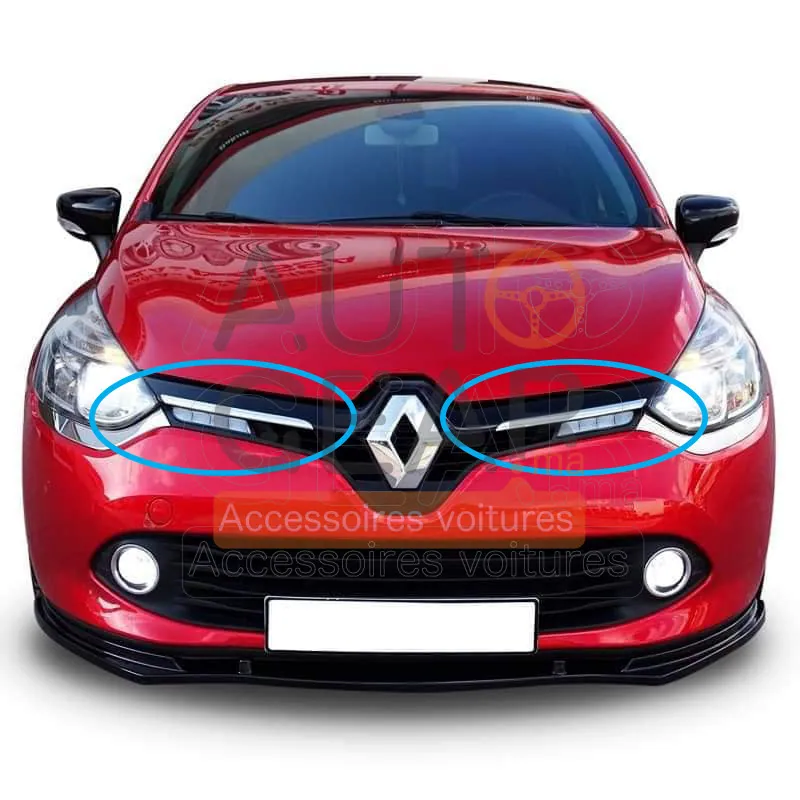 Baguette Chromée de Calandre Avant Renault Clio 4