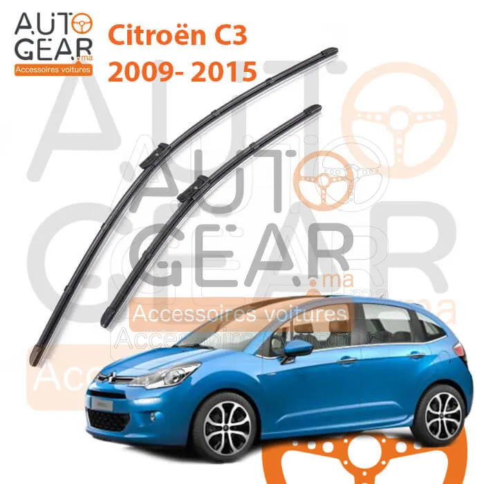 Balai d'Essuie-glace Citroën C3 (2011-2015)