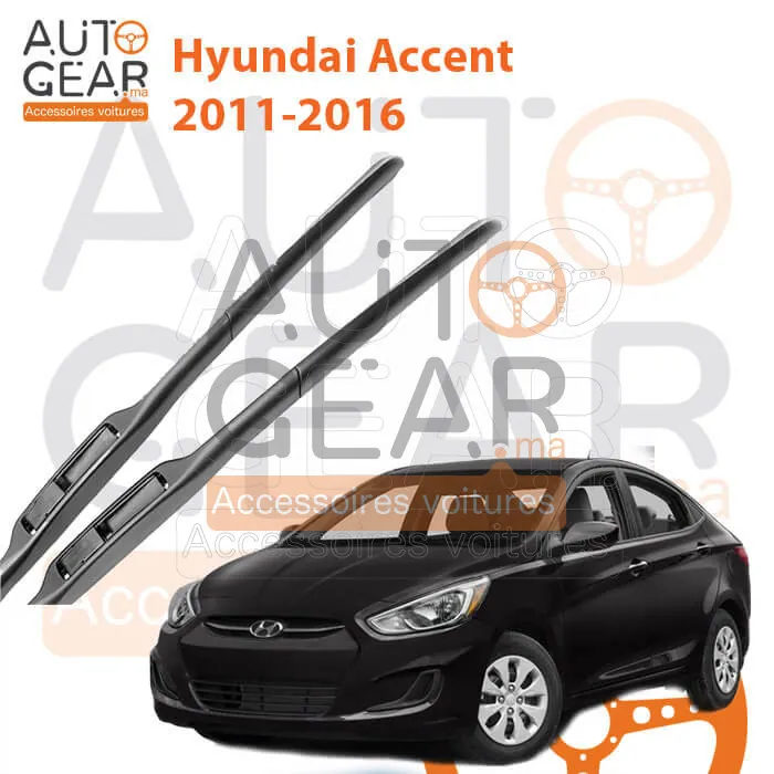 Balai d'essuie-glace Hyundai Accent 2011-2016