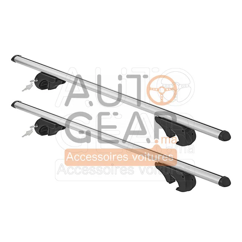 Barres de Toit Universelles Aluminium 135 cm vue 3