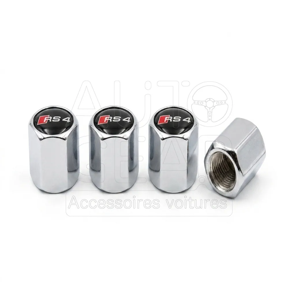 Bouchons de Valve Chrome Audi RS4