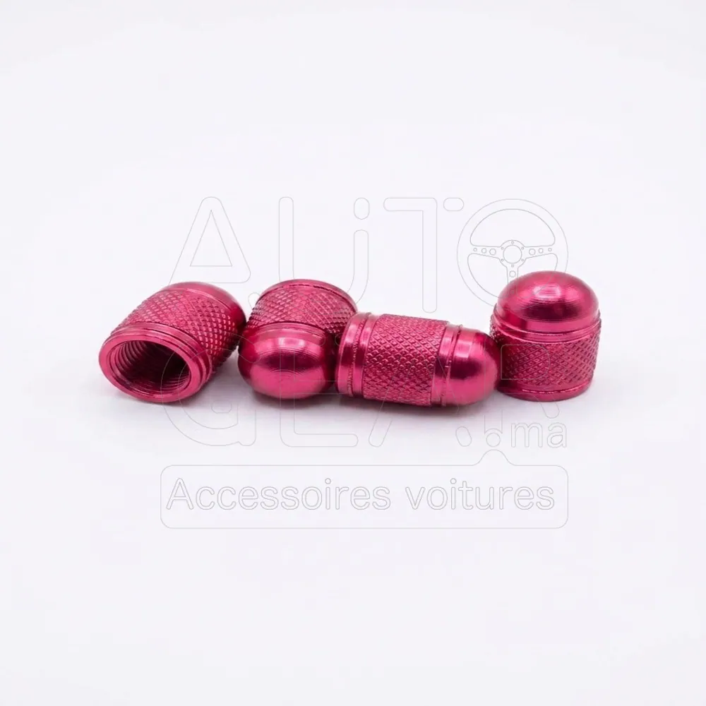 Bouchons de Valve en Aluminium Roses