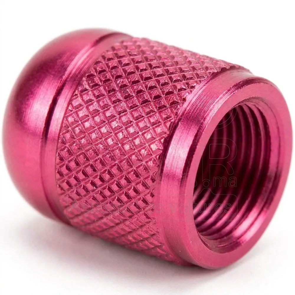 Bouchons de Valve en Aluminium Roses vue 3