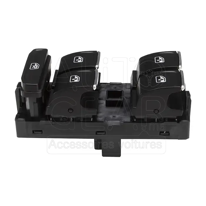 Bouton Lève-Vitre Chromé Volkswagen Golf 7 / Seat Leon vue 4