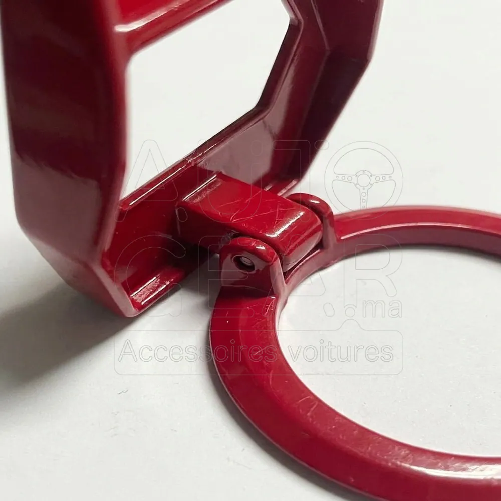 Cache Bouton Start/Stop Rouge Style Lamborghini vue 3