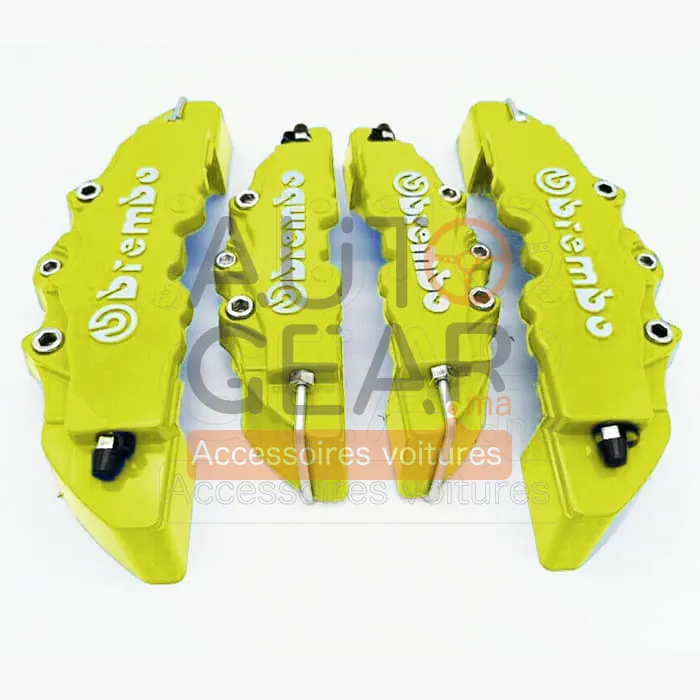Cache Intérieur de Frein à Disque Inox Style Brembo (2 Pcs) vue 4