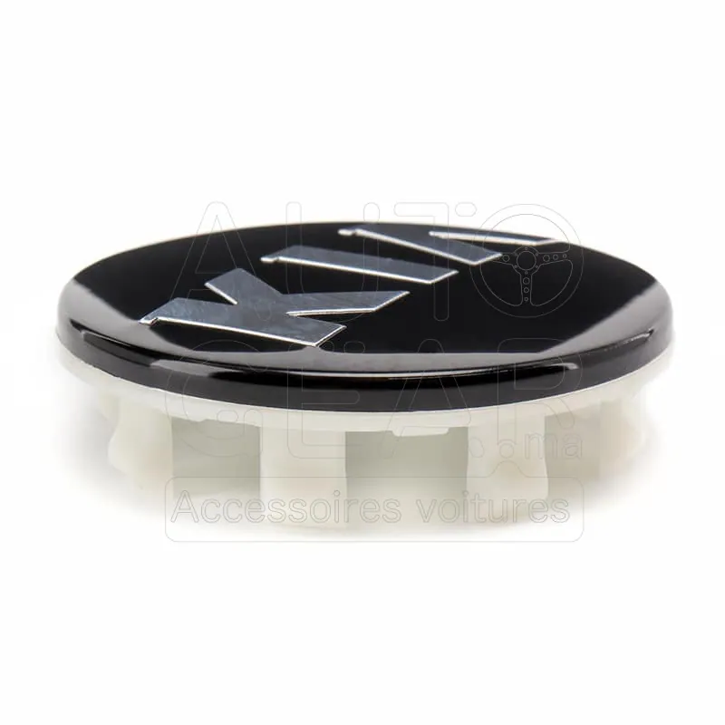 Cache-Moyeu Kia 53mm Noir pour Jante Aluminium vue 4
