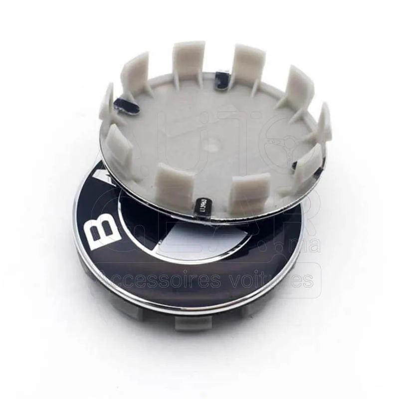 Cache-moyeu 55mm pour Jante Aluminium BMW vue 3