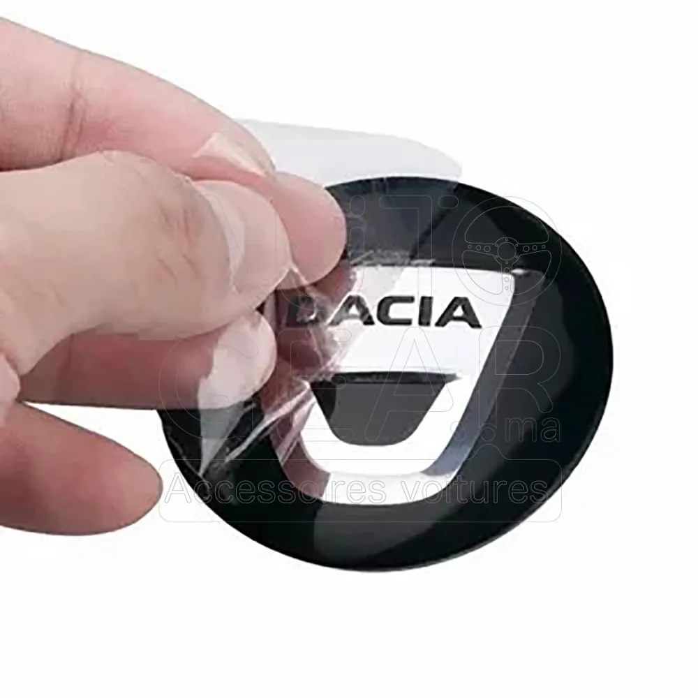 Cache-Moyeu Dacia 60mm pour Jante Aluminium vue 2