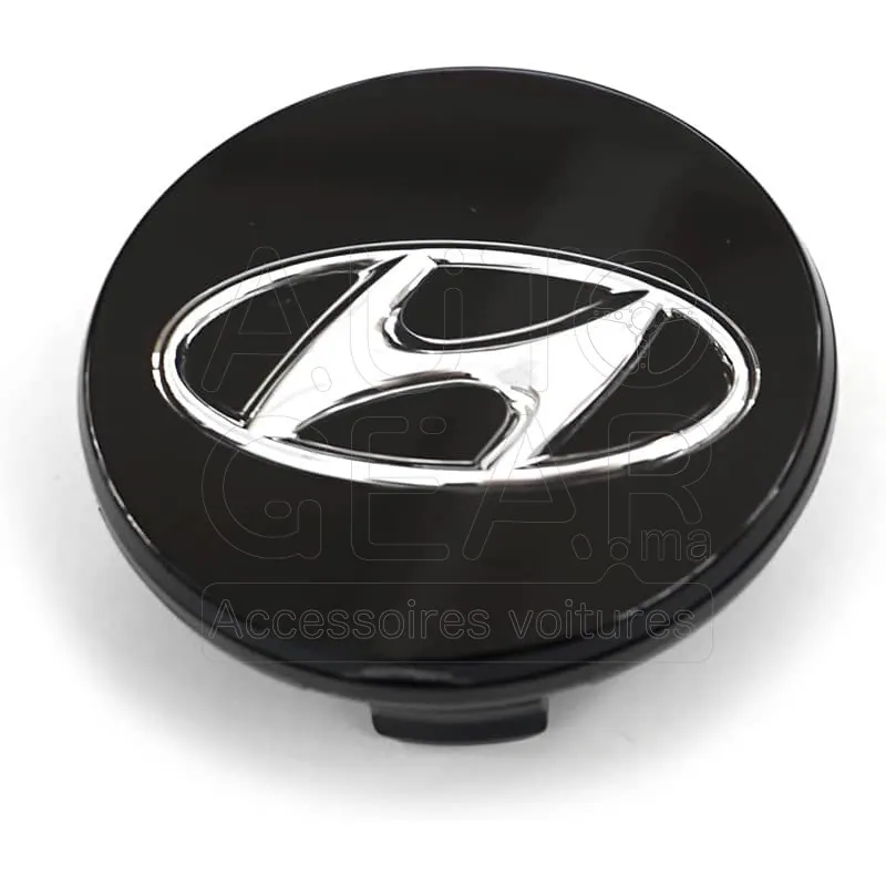Cache-Moyeu Hyundai 63mm pour Jante Aluminium vue 2