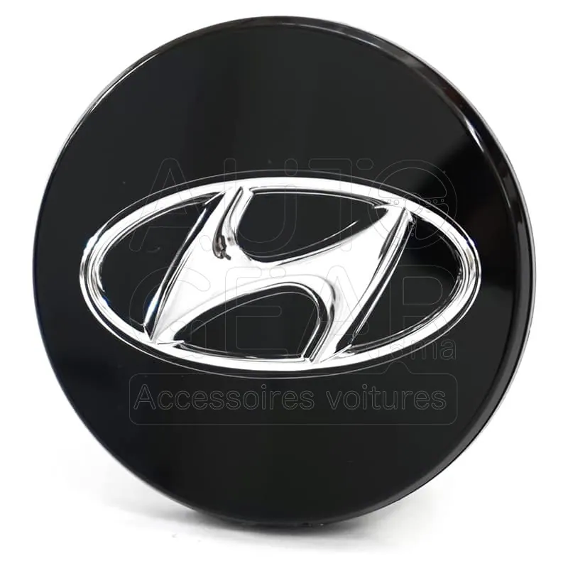 Cache-Moyeu Hyundai 63mm pour Jante Aluminium vue 3