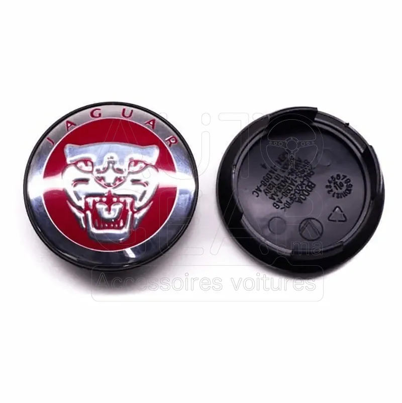 Cache-Moyeu Jaguar pour Jante Aluminium vue 2