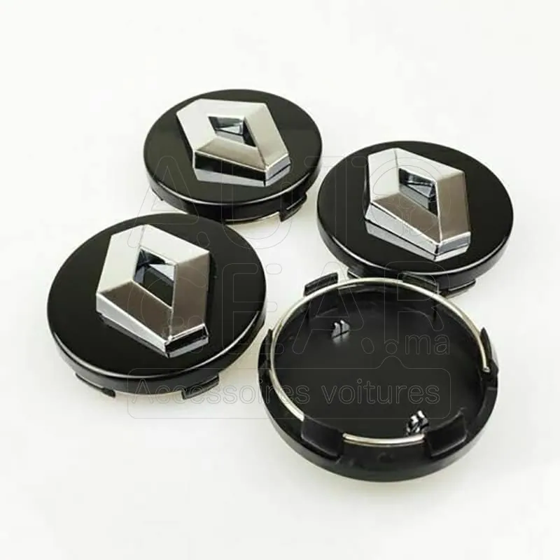 Cache-Moyeu Renault 56mm pour Jante Aluminium