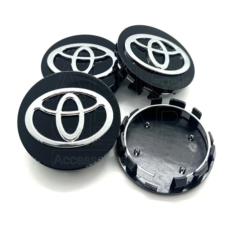 Cache-Moyeu Toyota 63mm pour Jante Aluminium
