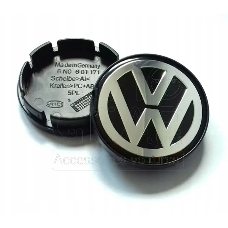 Cache-Moyeu Volkswagen 56mm pour Jante Aluminium vue 3