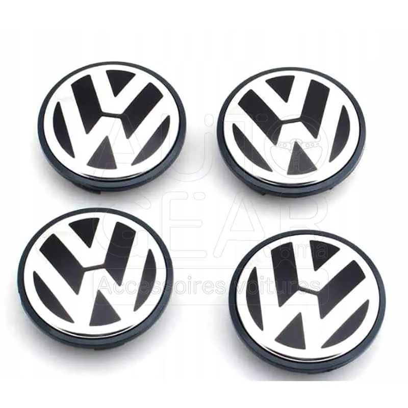 Cache-Moyeu Volkswagen 56mm pour Jante Aluminium