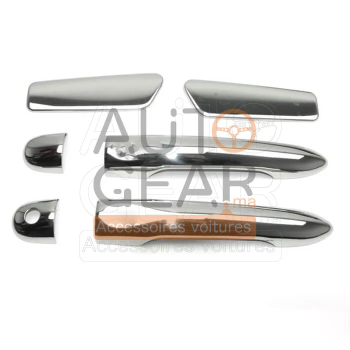 Cache Poignée Chromé Renault Clio 4 (Lot de 6)