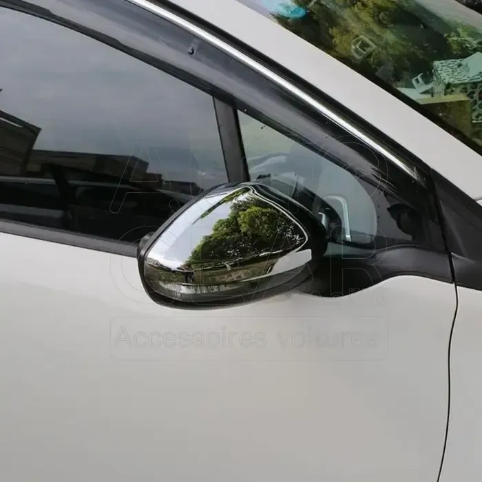 Cache Rétroviseurs Chrome Peugeot 208 (2012 et plus) vue 3