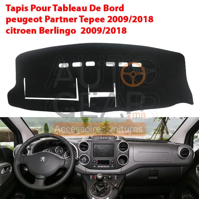 Cache de Tableau de Bord Tepee / Berlingo (2009-2018) vue 2
