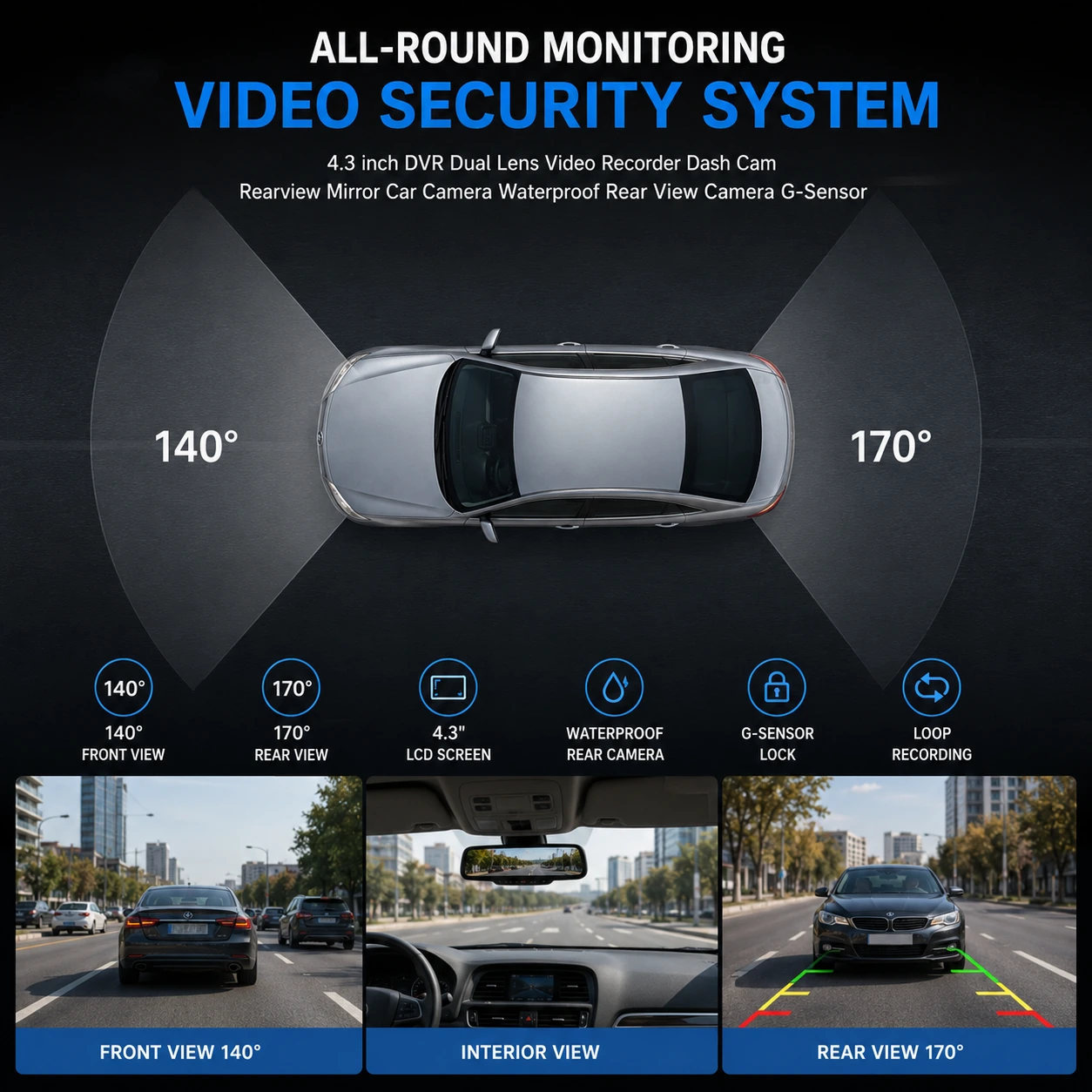 Camera Voiture 360 Degrés Maroc vue 3