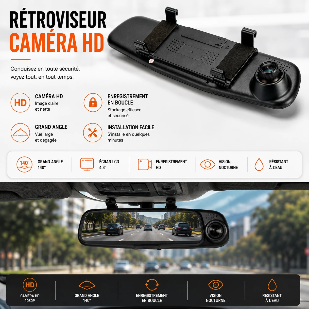 Camera Voiture 360 Degrés Maroc vue 2