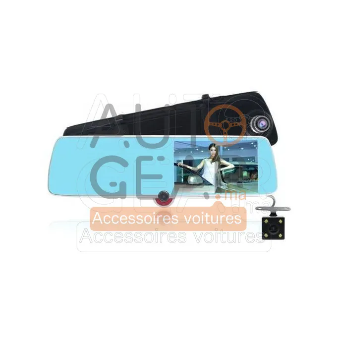 Caméra Voiture 3 Caméras Écran Tactile 5 Pouces DVR