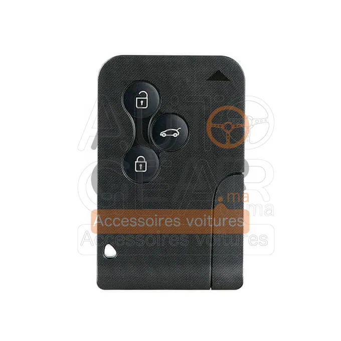 Carte 3 Boutons Renault Megane à Programmer Vide