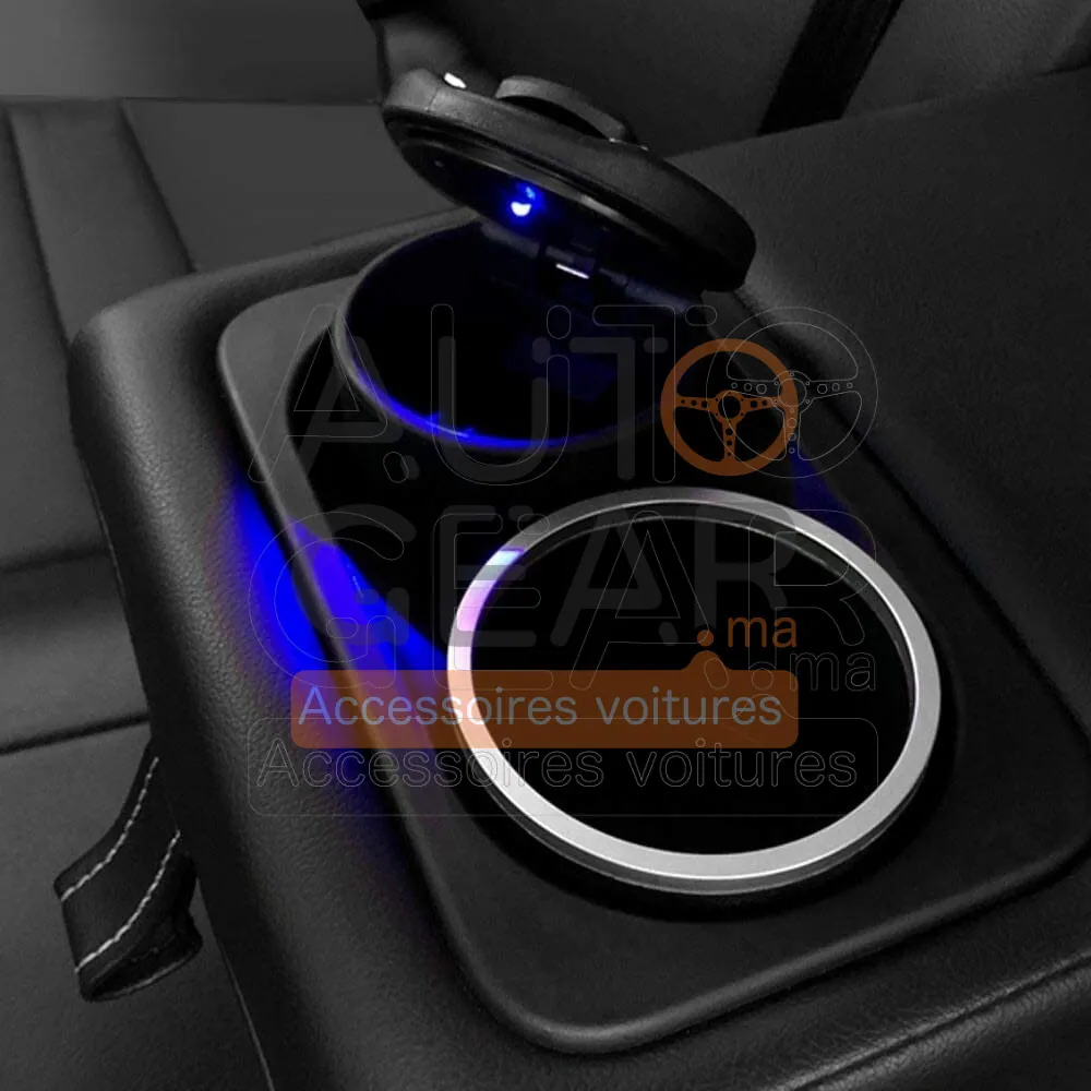Cendrier Lumineux LED et Porte-Gobelet BMW vue 3