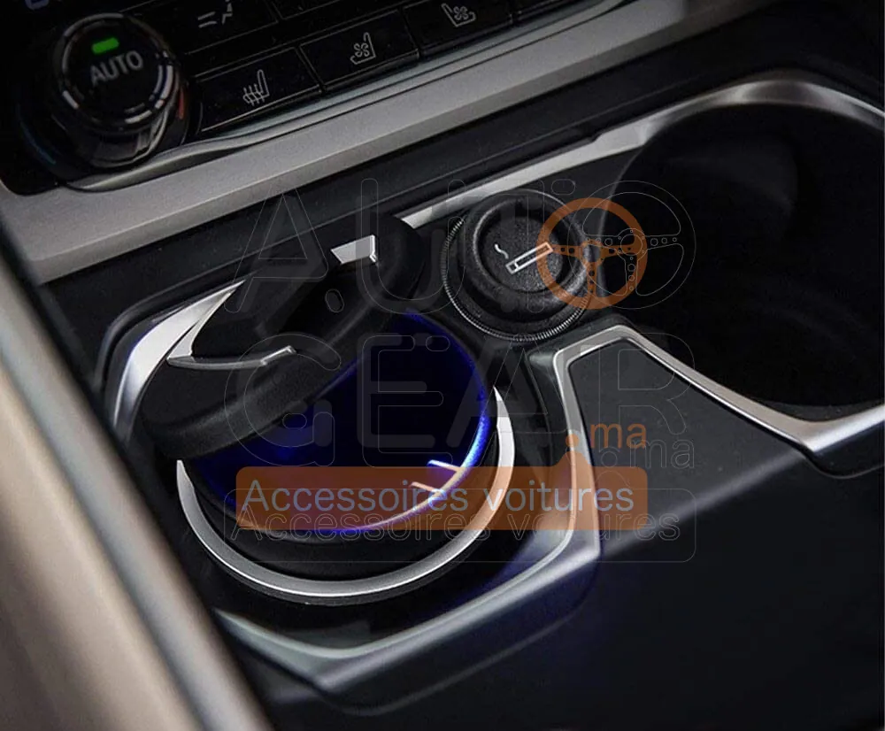 Cendrier Lumineux LED et Porte-Gobelet BMW vue 4