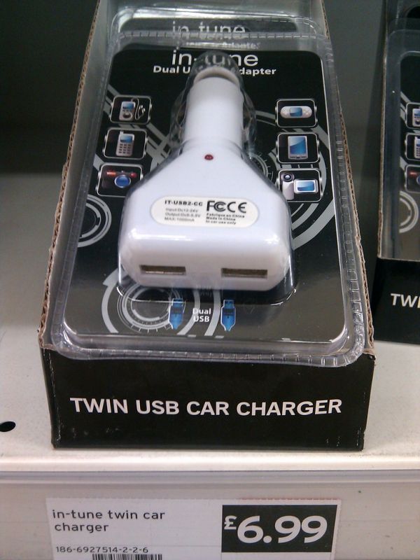 Chargeur Voiture USB-C Charge Rapide
