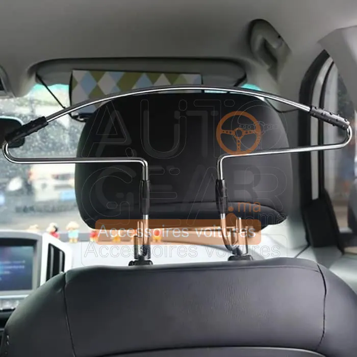 Cintres Porte-Manteau en Acier pour Appuie-Tête de Voiture